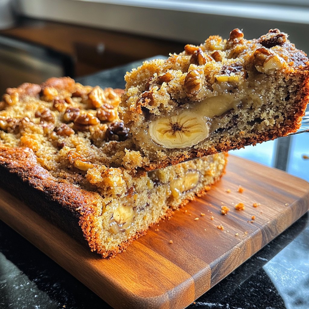 Bananenbrot zum Frühstück