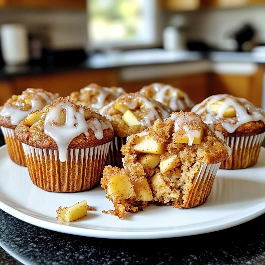 Apfel-Zimt-Muffins