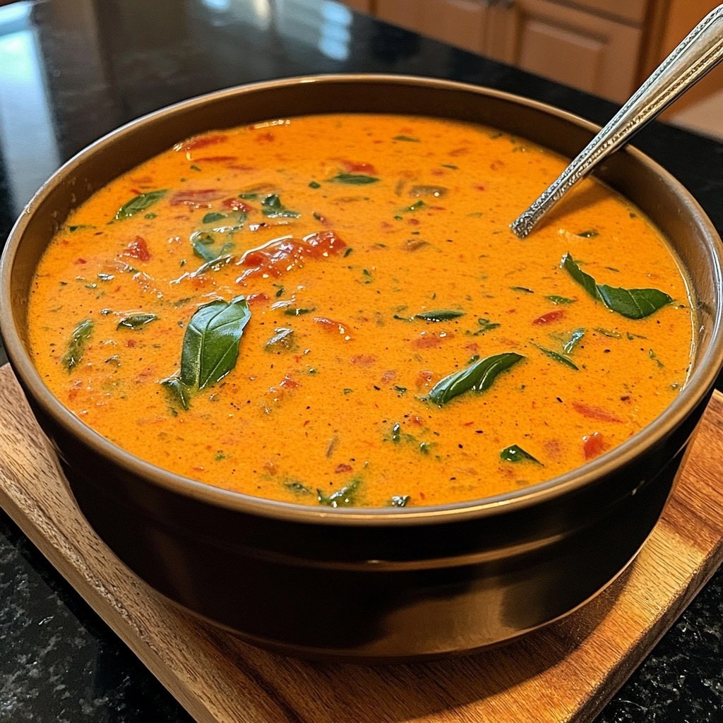 Cremige Tomatensuppe