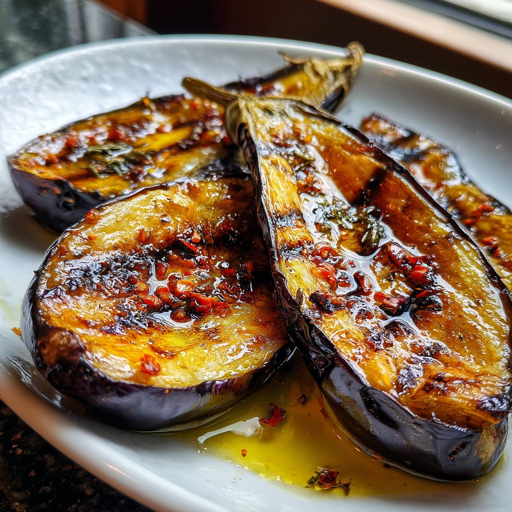 Auberginen mediterran leicht